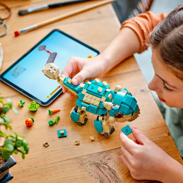 Constructor LEGO Baby Bumpy: Ankylosaurus Clasic/ Green photo 8 Constructor LEGO Baby Bumpy: Ankylosaurus Clasic/ Green photo 8