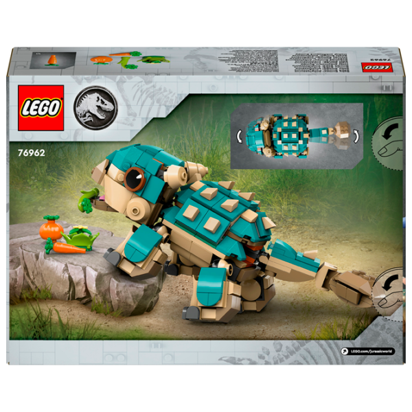 Constructor LEGO Baby Bumpy: Ankylosaurus Clasic/ Green photo 10 Constructor LEGO Baby Bumpy: Ankylosaurus Clasic/ Green photo 10