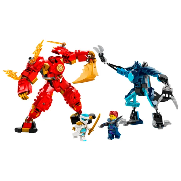 Constructor LEGO Kai's Elemental Fire Mech Clasic/ Multicolor photo 2
