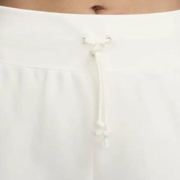 Pantaloni sportivi pentru femei Nike W Nsw Phoenix Fleece Artist Collection L / Beige photo 2