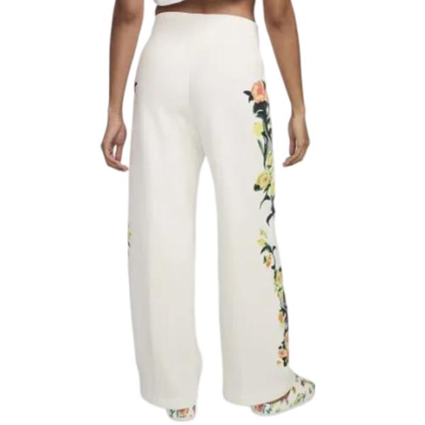 Pantaloni sportivi pentru femei Nike W Nsw Phoenix Fleece Artist Collection L / Beige photo 3