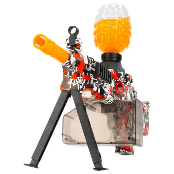 Игрушечный автомат Blaster M249 RS-520C 14+ / Гелевые шарики / Красный photo 5