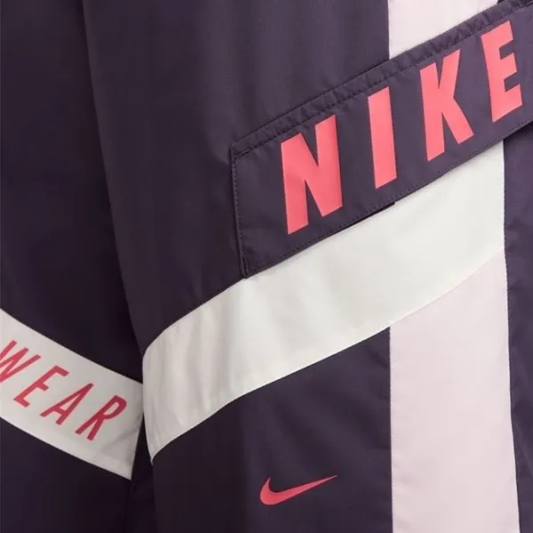 Pantaloni sportivi pentru femei Nike W Nsw Woven High-Waisted Pants XL / Medium Purple photo 4