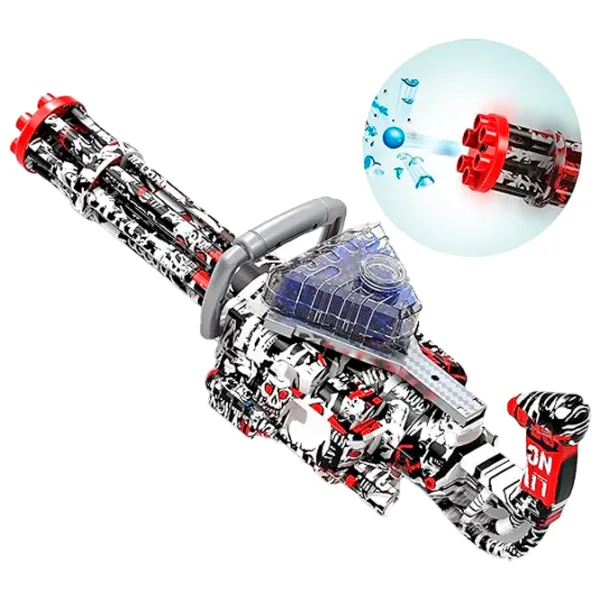 Игрушечный автомат Blaster Catling RS-506C 14+ / Гелевые шарики / Красный photo 3