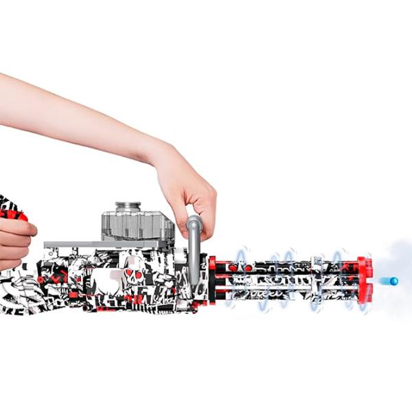 Игрушечный автомат Blaster Catling RS-506C 14+ / Гелевые шарики / Красный photo 5