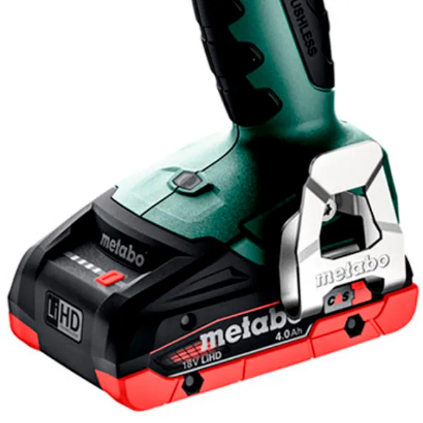 Дрель-шуруповерт Metabo BS 18 L BL 2x4.0 Ah 2000 об/мин photo 2