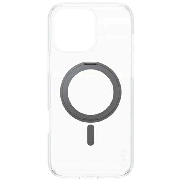 Husă pentru smartphone Apple iPhone 16 Pro PanzerGlass / MagSafe Back / PC / Black Transparent photo 1