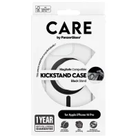 Husă pentru smartphone Apple iPhone 16 Pro PanzerGlass / MagSafe Back / PC / Black Transparent photo 4