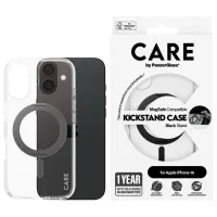 Husă pentru smartphone Apple iPhone 16 PanzerGlass / MagSafe Back / PC / Black Transparent photo 3