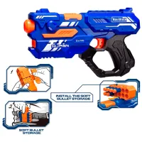 Blaster YST Target Shoot Soft Buller Gun Set 8+ / Săgeți / Blue photo 3