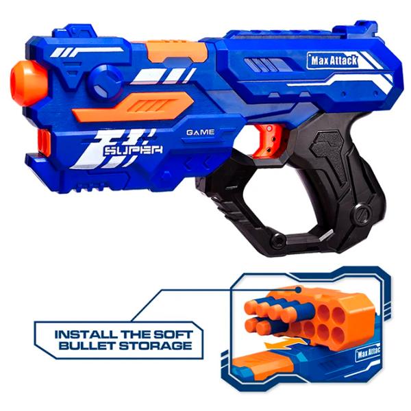 Бластер YST Target Shoot Soft Buller Gun Set  8+ / Стрел / Синий photo 5