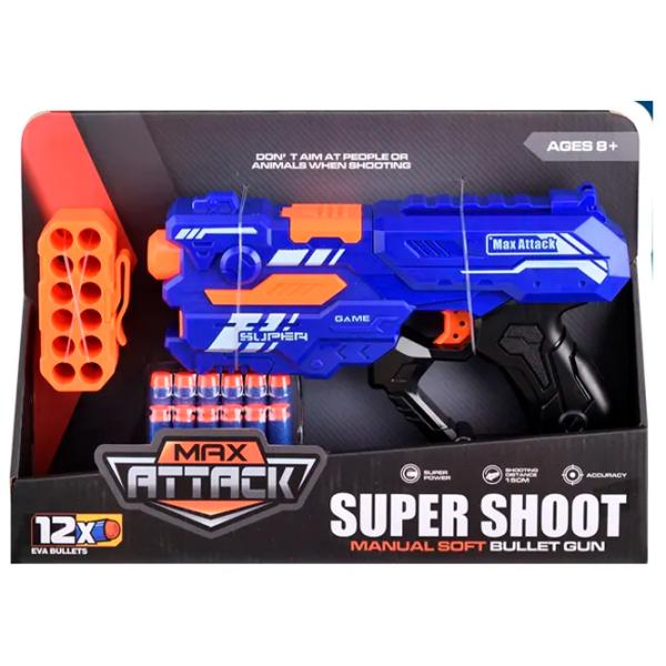 Бластер YST Target Shoot Soft Buller Gun Set  8+ / Стрел / Синий photo 6