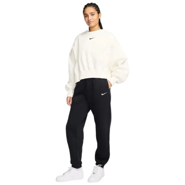 Pantaloni sportivi pentru femei Nike W Nsw Phoenix Fleece High-Waisted Oversized Pants S / Black photo 2