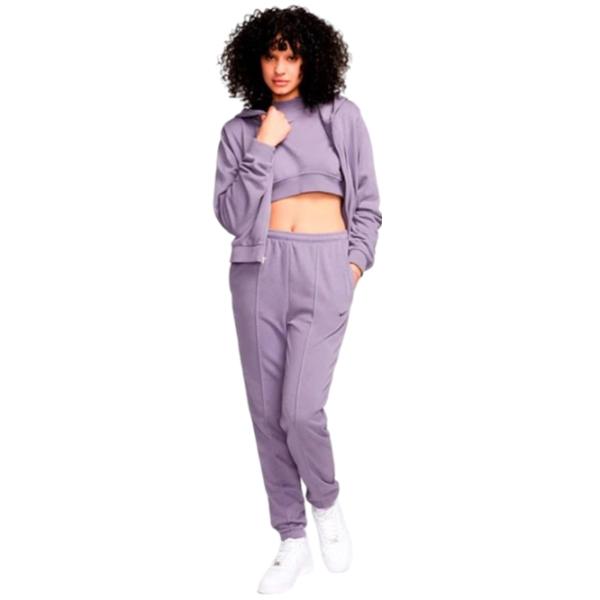Pantaloni sportivi pentru femei Nike W Slim High-Waisted French Terry Sweatpants S / Medium Purple photo 4 Pantaloni sportivi pentru femei Nike W Slim High-Waisted French Terry Sweatpants S / Medium Purple photo 4