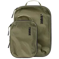 Organizator THULE Compression Packing Cube Set 10 l / Neylon / Green