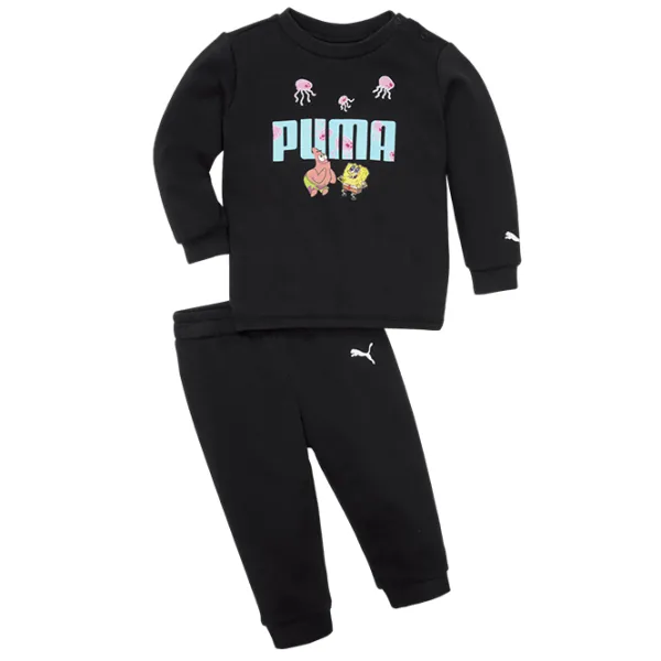 Спортивный костюм для мальчиков Puma 67368101  74 / Черный photo 1 Спортивный костюм для мальчиков Puma 67368101  74 / Черный photo 1