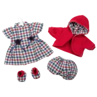Haine pentru păpuși Llorens Vestido V-38 bebeluș / 3+
