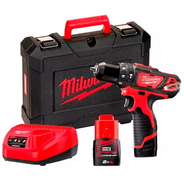 Mașină de găurit și înșurubat Milwaukee M12BPD-202C 1500 rot/min photo 1 Mașină de găurit și înșurubat Milwaukee M12BPD-202C 1500 rot/min photo 1