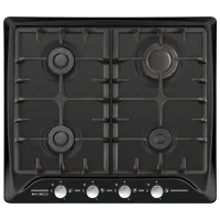 Газовая варочная панель Zanetti ECO 1120 Эмалированная сталь / Черный