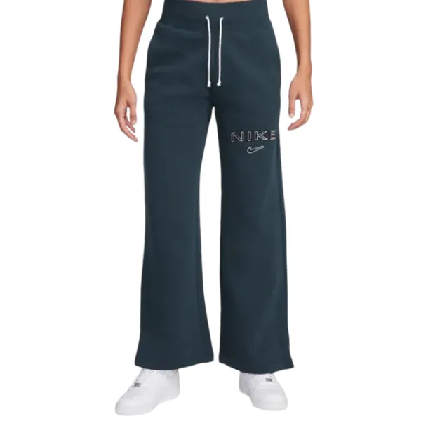 Pantaloni sportivi pentru femei Nike W Phoenix Fleece S / Navy photo 1 Pantaloni sportivi pentru femei Nike W Phoenix Fleece S / Navy photo 1