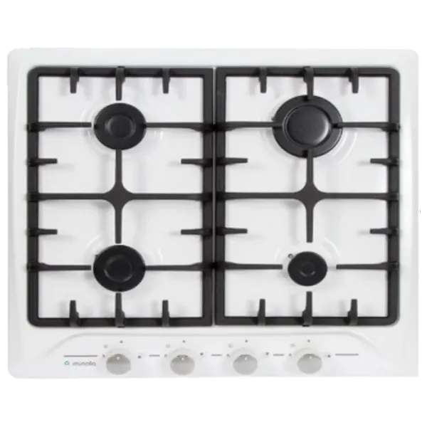 Plită încorporabilă pe gaz Zanetti ECO 1120 Oțel emailat / White photo 1