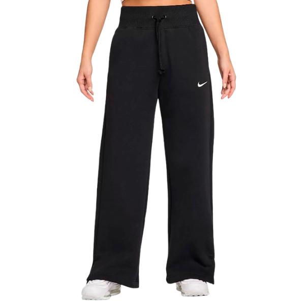 Спортивные брюки для женщин Nike W Nsw Phnx Flc Hr Pant Wide S / Черный photo 1