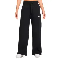 Спортивные брюки для женщин Nike W Nsw Phnx Flc Hr Pant Wide S / Черный
