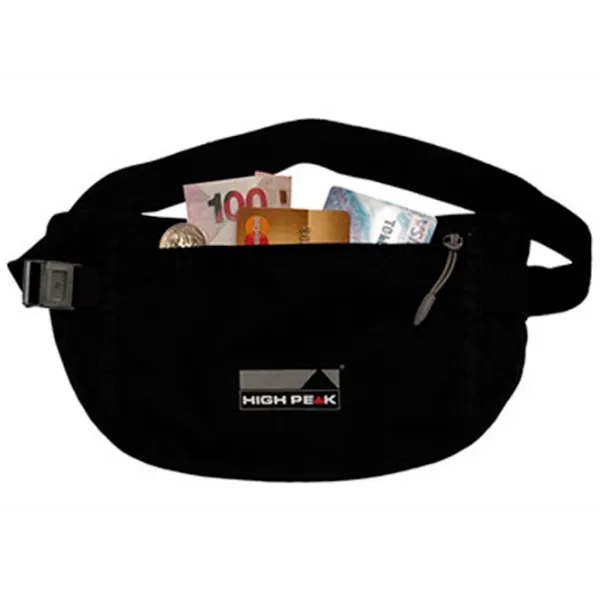 Поясная сумка High Peak Travel Belt Torino  / Серый Черный /  photo 4 Поясная сумка High Peak Travel Belt Torino  / Серый Черный /  photo 4