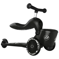 Детский трёхколёсный самокат Scoot and Ride Highway Kick 1 Lifestyle () 50 кг/ Черный