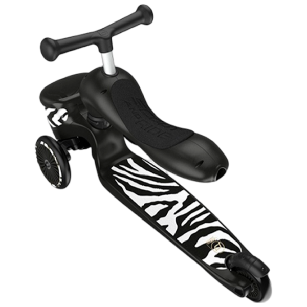 Trotinetă pentru copii cu trei roți Scoot and Ride Highway Kick 1 Lifestyle () 50 kg/ Black photo 2