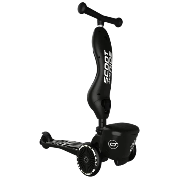 Trotinetă pentru copii cu trei roți Scoot and Ride Highway Kick 1 Lifestyle () 50 kg/ Black photo 3