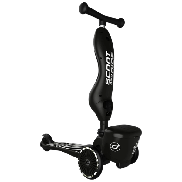 Trotinetă pentru copii cu trei roți Scoot and Ride Highway Kick 1 Lifestyle () 50 kg/ Black photo 3