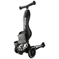 Детский трёхколёсный самокат Scoot and Ride Highway Kick 1 Lifestyle () 50 кг/ Черный photo 4