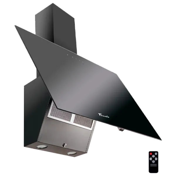 Hotă Tornado Dely 1200 Înclinată/ Black/ Gray photo 2 Hotă Tornado Dely 1200 Înclinată/ Black/ Gray photo 2