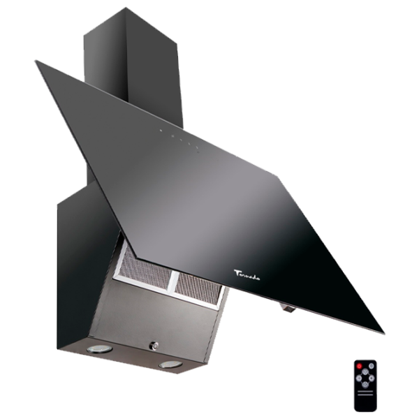 Hotă Tornado Dely 1200 Înclinată/ Black/ Gray photo 2 Hotă Tornado Dely 1200 Înclinată/ Black/ Gray photo 2