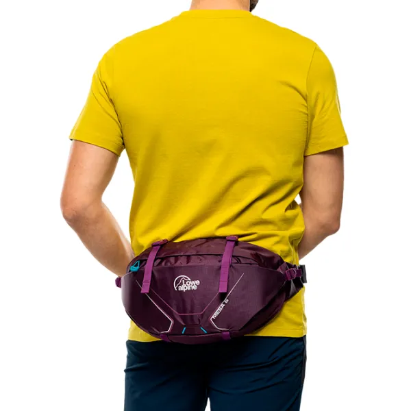Поясная сумка Lowe Alpine Mesa 6 Berry  / White Бордовый / 6 л photo 2