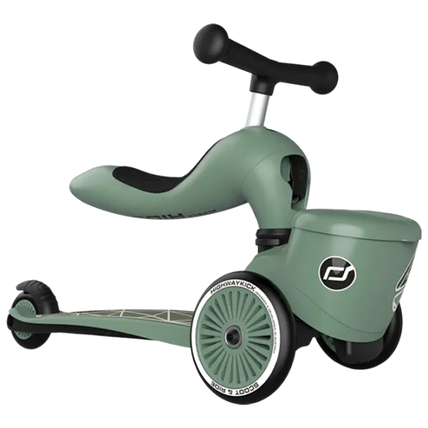 Trotinetă pentru copii cu trei roți Scoot and Ride Highway Kick 1 Lifestyle () 50 kg/ Green photo 1