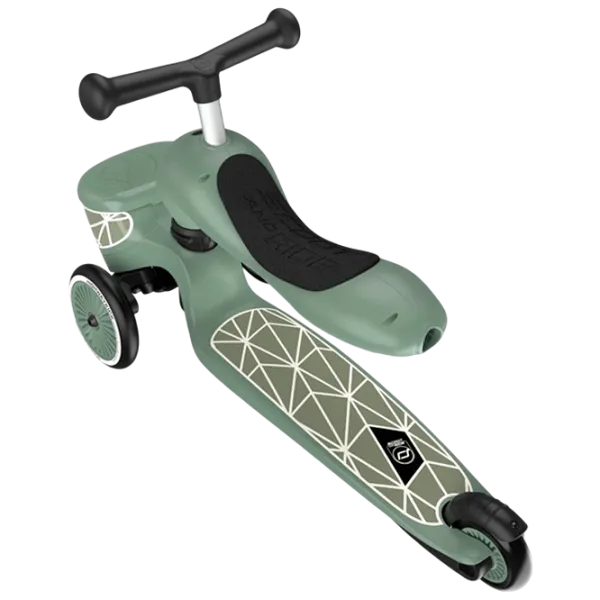 Trotinetă pentru copii cu trei roți Scoot and Ride Highway Kick 1 Lifestyle () 50 kg/ Green photo 3