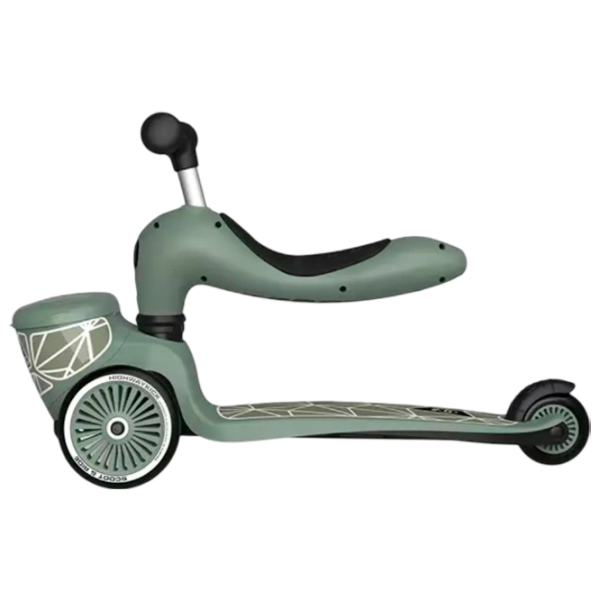 Trotinetă pentru copii cu trei roți Scoot and Ride Highway Kick 1 Lifestyle () 50 kg/ Green photo 4
