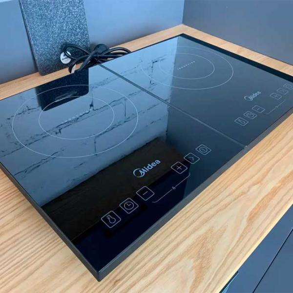 Plită încorporabilă cu inducție Midea MC-ID356-Y Vitroceramică / Black photo 4