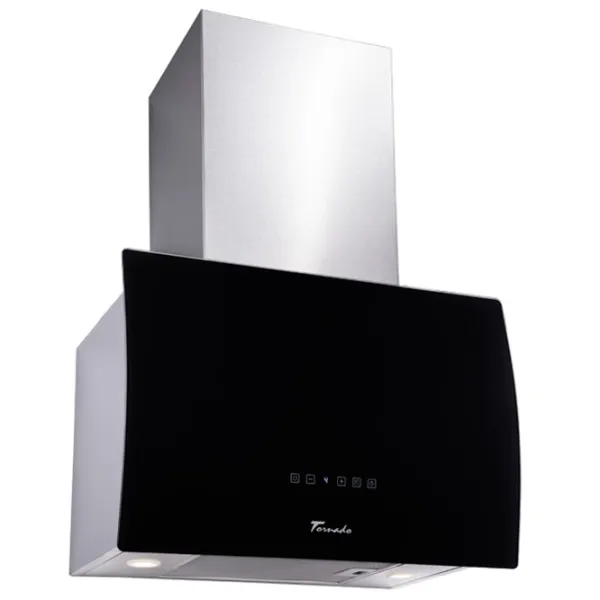 Hotă Tornado Corus 1100 Înclinată/ Black/ Inox photo 2