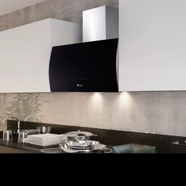 Hotă Tornado Corus 1100 Înclinată/ Black/ Inox photo 5