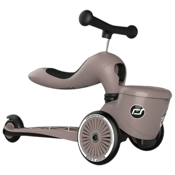 Trotinetă pentru copii cu trei roți Scoot and Ride Highway Kick 1 Lifestyle () 50 kg/ Brown photo 1