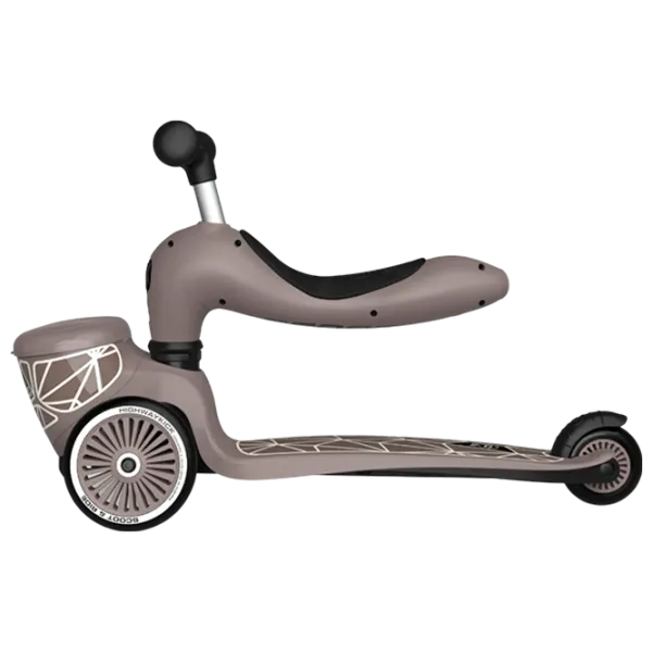 Trotinetă pentru copii cu trei roți Scoot and Ride Highway Kick 1 Lifestyle () 50 kg/ Brown photo 2