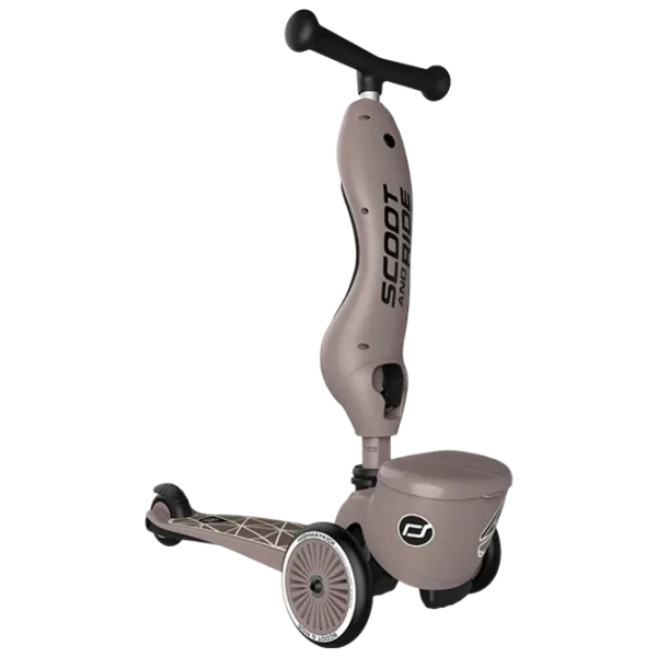 Trotinetă pentru copii cu trei roți Scoot and Ride Highway Kick 1 Lifestyle () 50 kg/ Brown photo 3