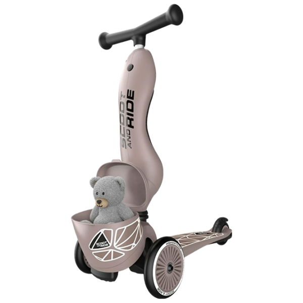 Trotinetă pentru copii cu trei roți Scoot and Ride Highway Kick 1 Lifestyle () 50 kg/ Brown photo 4