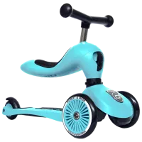 Trotinetă pentru copii cu trei roți Scoot and Ride Highway Kick 1 (96352) 50 kg/ Blue