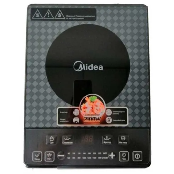 Индукционная варочная панель Midea SKY2113 Стеклокерамика / Черный photo 2