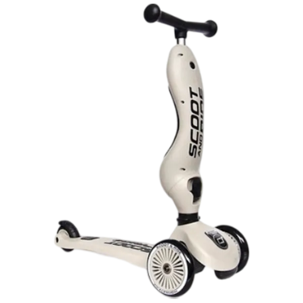 Детский трёхколёсный самокат Scoot and Ride Highway Kick 1 (96068) 50 кг/ Серый photo 2