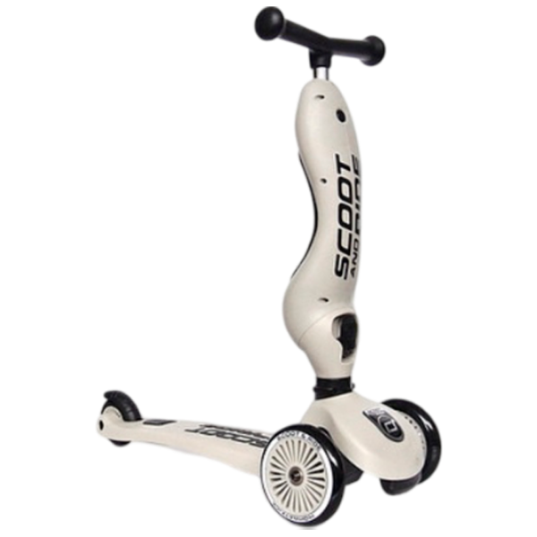 Детский трёхколёсный самокат Scoot and Ride Highway Kick 1 (96068) 50 кг/ Серый photo 2
